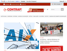 Tablet Screenshot of contrafcut.org.br